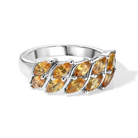 EverTrue Yellow Sapphire Ring in Platinum Bond (Size 10.0) 1.90 ctw