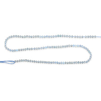 Hyalite Opal 16.90 ctw Round Beaded Strand Necklace 12.5 Inches