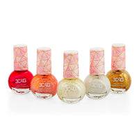 3C4G 5 Pack Nail Polish Hexagon Set