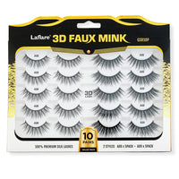 3D Faux Mink Lashes 10 Pack Old Hollywood Glam Lashes