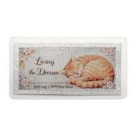 999 Fine Silver Living The Dream Embossed Bar 500 mg