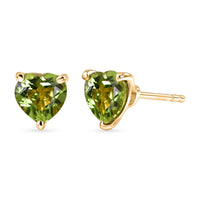 EverTrue Hebei Peridot Earrings in 18K YG Plated 2.75 ctw