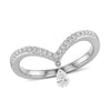 Rhodium Over Sterling Silver
