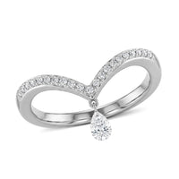 Luxuriant Lab Grown Diamond (E-F, VS) Ring in 18K Vermeil YG Over Sterling Silver (Size 10.0) 0.25 ctw