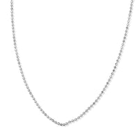 950 Platinum Beaded Chain Necklace (18-20 Inches) (2.90 g)