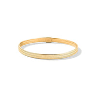 Italian 4.8mm Flex Stretch Bangle Bracelet in 10K Yellow Gold 1.25 Grams (7-9In)