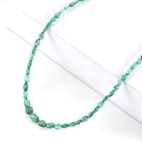 Rhapsody 950 Platinum AAAA Kagem Zambian Emerald Necklace (18 Inches) 45.00 ctw