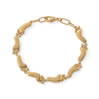 EverTrue Fancy Bracelet in 18K YG Plated Bronze (6.50 Inch)