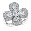 Rhodium Over Sterling Silver