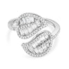 Rhodium Over Sterling Silver