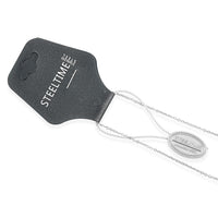 Cable Chain Necklace (Size - 24) In Stainless Steel