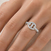 Rhodium Over Sterling Silver