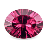 Concave Cut AAAA Tanzanian Rose Garnet (Ovl 8x6 mm) 1.30 ctw