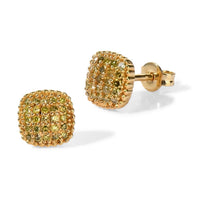 EverTrue Diamond Sunburst Studs Earrings in Platinum Bond 0.20 ctw