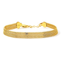 Sterling Silver 3mm Arrow Chain Bracelet (7.00 In) (8.60 g)