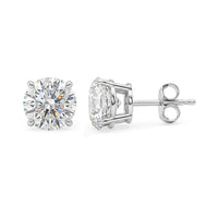 Chrish Pick 14K White Gold Luxuriant Lab Grown Diamond (F-VS) Stud Earrings 3.00 ctw (Del in 10-15 days) 3.00 ctw