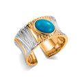 Magnesite 0.50 ctw Ring in Silvertone (Adjustable) - Sticky add to cart bar
