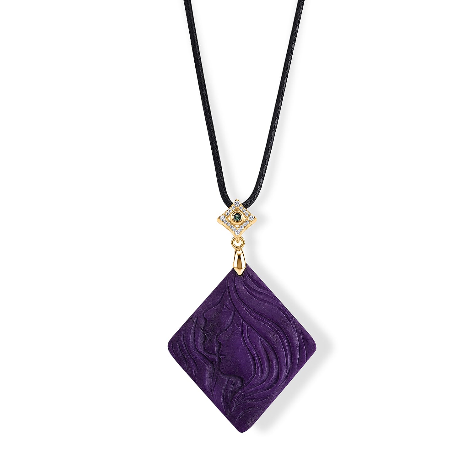 Phosphosiderite 25.00 ctw Beaded Necklace (17.5 Inches)
