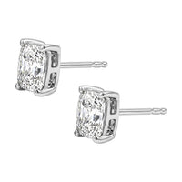 IGI Certified 950 Palladium and 10K White Gold Luxuriant Lab Grown Diamond (E-F, VS) Earrings 2.00 ctw