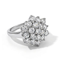 EverTrue Simulated Diamond Ring in Stainless Steel (Size 10.0) 4.75 ctw