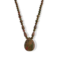 Lapis Lazuli 230.00 ctw Necklace in Stainless Steel (18-20 Inches)