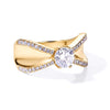 Yellow Gold Over Sterling Silver