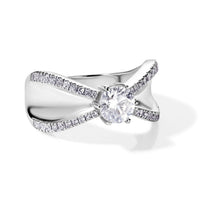 Luxuriant Lab Grown Diamond (G-H, SI) Ring in 18K Vermeil RG Over Sterling Silver (Size 10.0) 1.00 ctw