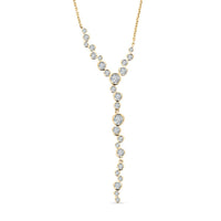 Clarte Galaxy Collection Moissanite 2.35 ctw Necklace in Sterling Silver 22 Inches