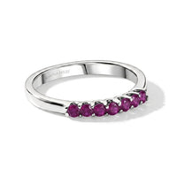 EverTrue Tanzanite Solitaire Ring in Stainless Steel (Size 5.0) 6.70 ctw