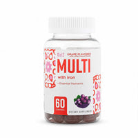 Kelz Multi w/ Iron 60 Ct Gummies
