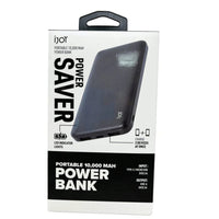 Closeout iJoy Power Saver 10000 Mah Dual USB Power Bank - Black