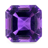 Asscher Cut AAAA Amethyst (Sqr 12mm) 7.00 ctw
