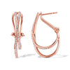 Rose Gold Over Sterling Silver
