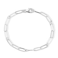 D'Joy Sterling Silver Bracelet (7.25 In) (2.65 g)