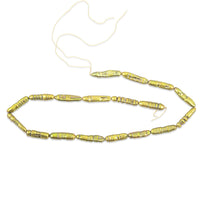 GCS Olive Stick Dark Green Dyed Pearl Strand (16.5 Inches)