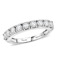 D''Joy Serra Gaucha Citrine, Moissanite Ring in Rhodium Over Sterling Silver (Size 6.0) 1.80 ctw
