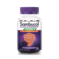 New Nordic Elderberry Vegan Gummies 60 Count- Black