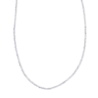 Golden Rutilated Quartz Beaded Necklace in Silvertone (15.5+17.5 Inches) 10.00 ctw