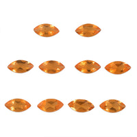 Fire Opal Set of 10 (Mrq 6x3 mm) 1.39 ctw