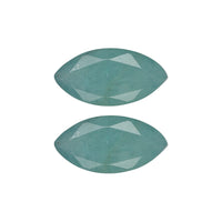 Grandidierite Set of 2 (Mrq 10x5 mm) 1.77 ctw