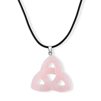 Rose Quartz Beaded Necklace in Silvertone (18-19.5 Inches) 35.00 ctw