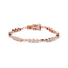 Rose Gold Over Sterling Silver