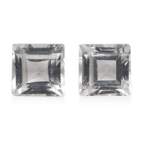 AA White Topaz (Sqr 4.5 mm) 1.13 ctw