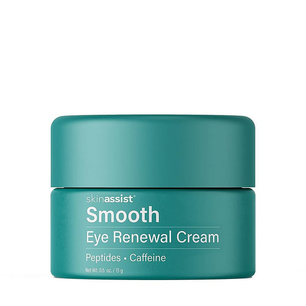 Skinassist Smooth Eye Renewal Cream with Peptides & Caffeine (0.5oz)