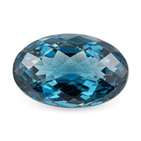 Checkerboard AAAA London Blue Topaz (Ovl Free Size) 35.00 ctw
