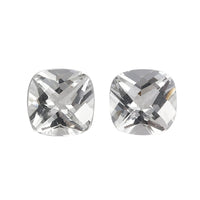 White Topaz (Cush 7x7 mm) 3.49 ctw