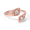 Rose Gold Over Sterling Silver
