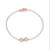 Rose Gold Over Sterling Silver