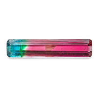 AAA Bi Color Tourmaline (Oct 28.25x5.9 mm) (Del. In 10-12 Days) 7.49 ctw