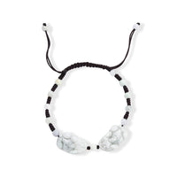 Natural Jade 30.00 ctw Beaded Stretch Bracelet in Silvertone